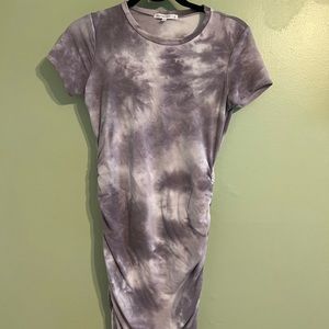 Tie dye tight dress